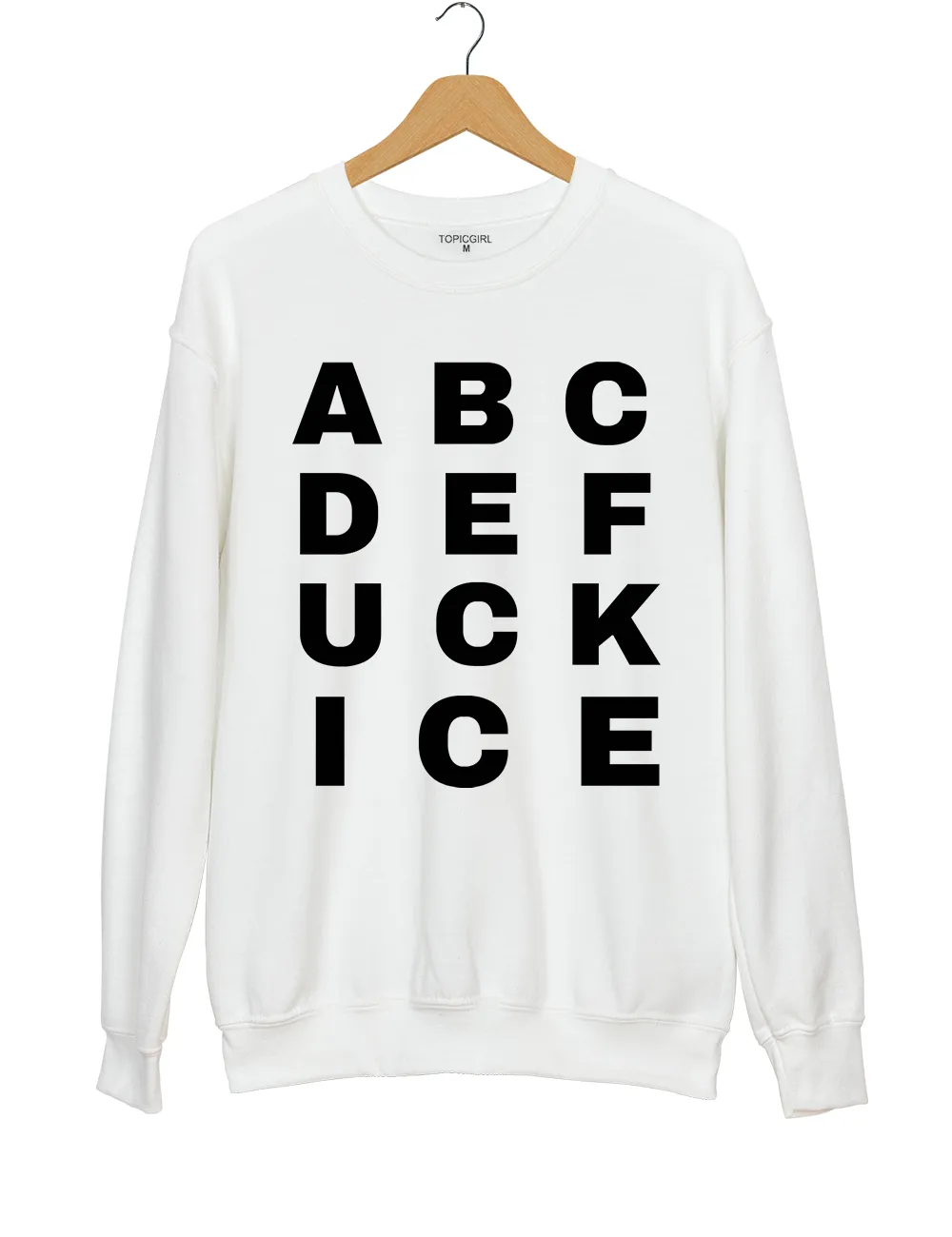 Abolish ICE Sweatshirt sold by Topic Girl product image thumbnail 2