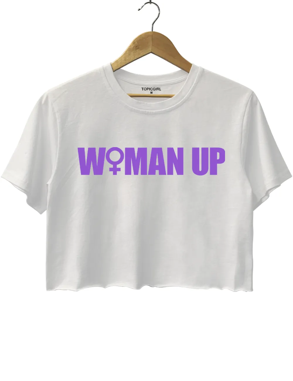 Woman Up Crop Top sold by Topic Girl product image thumbnail 2