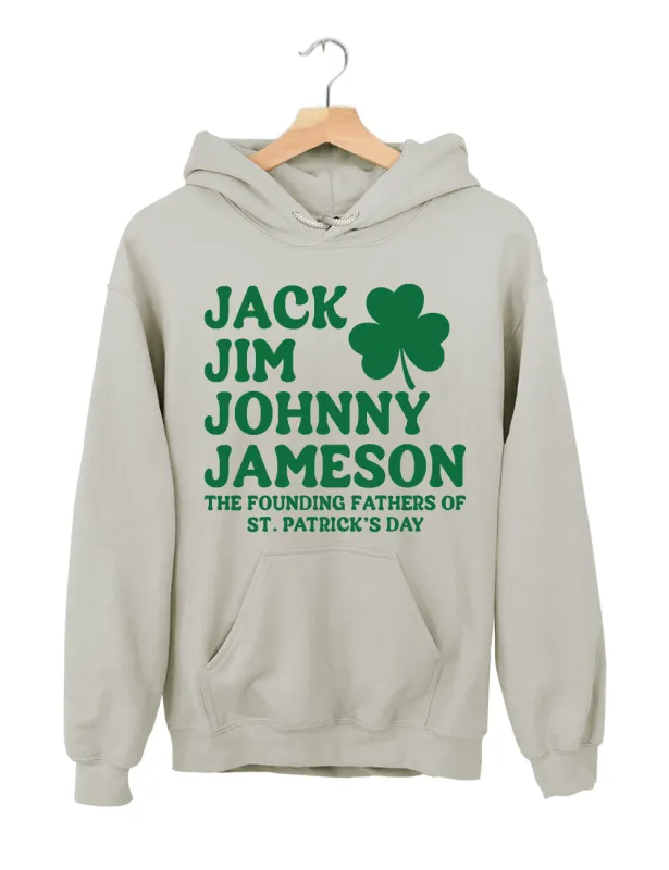 Funny St Patrick’s Day Irish Drinking Hoodie made by Topic Girl