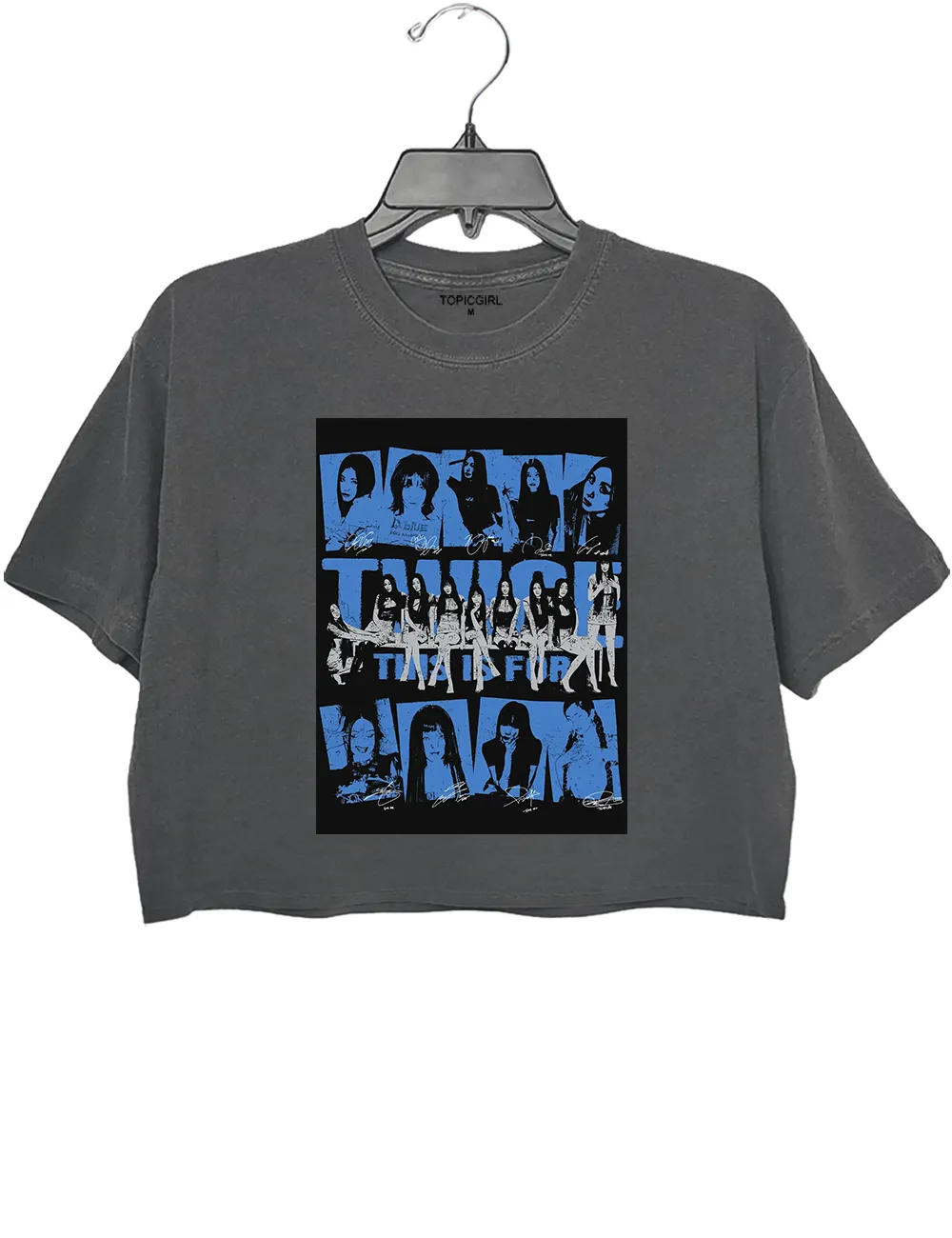 Twice This Is For Vintage Crop Top sold by Topic Girl