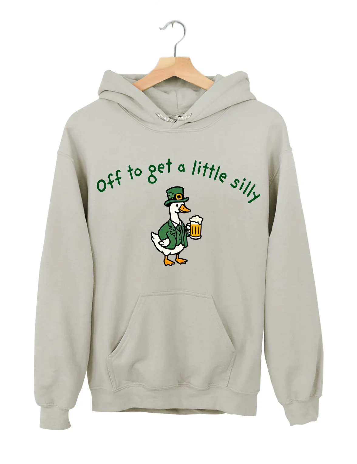 Off To Get A Little Silly Hoodie sold by Topic Girl