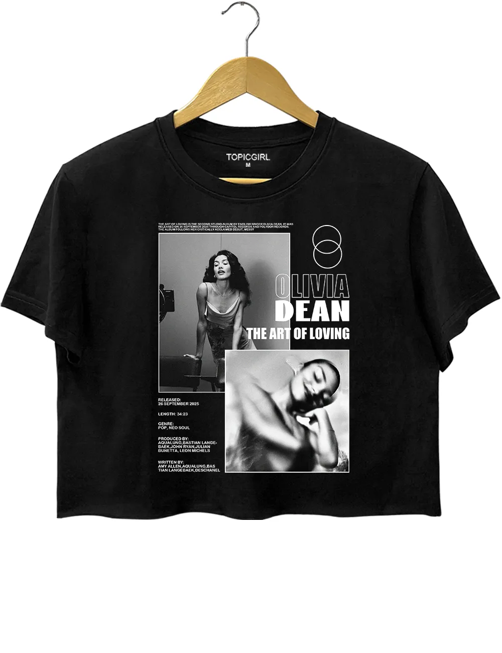 Olivia Dean Crop Top sold by Topic Girl product image thumbnail 3