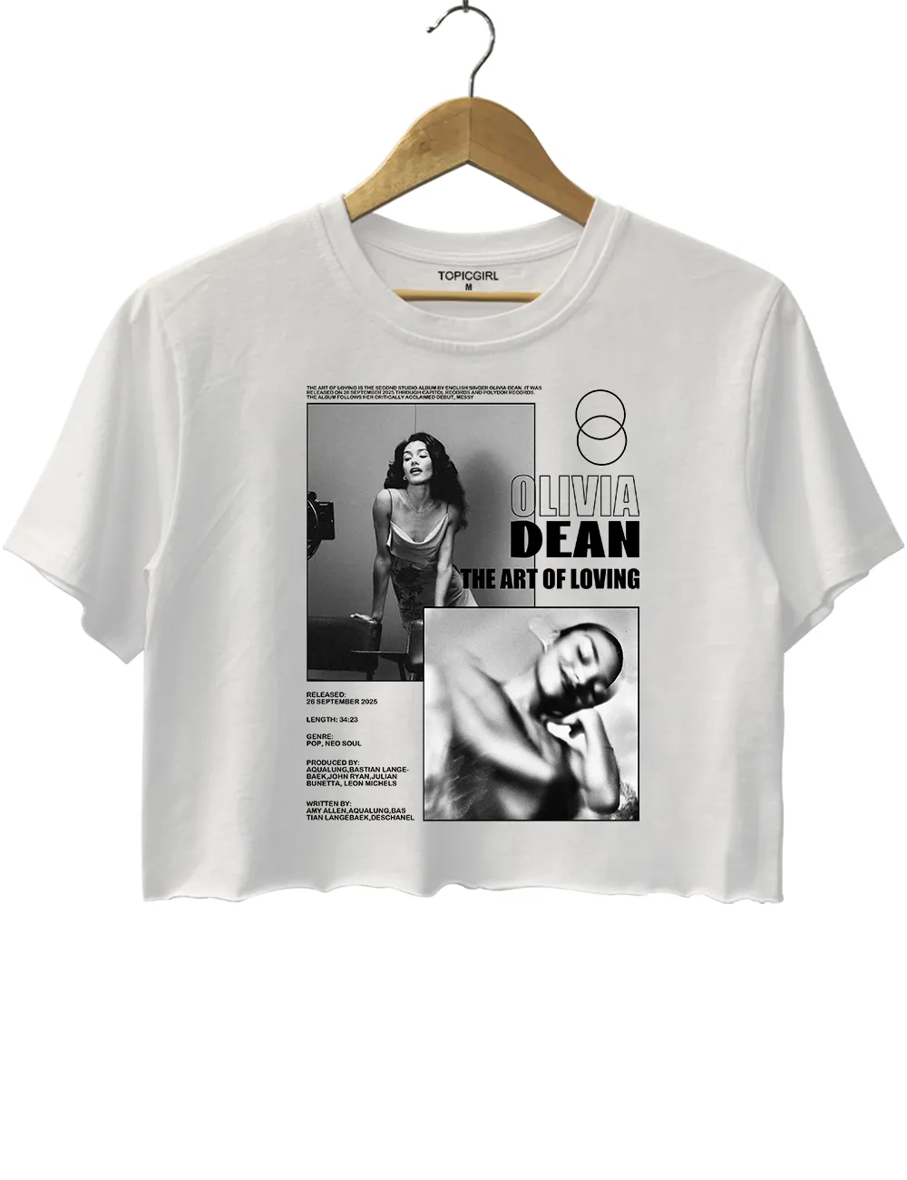 Olivia Dean Crop Top sold by Topic Girl product image thumbnail 2