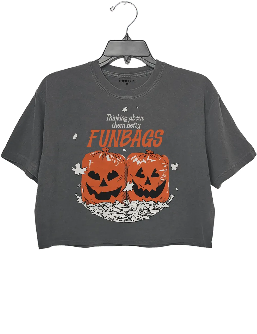 Funbags Crop Top sold by Topic Girl