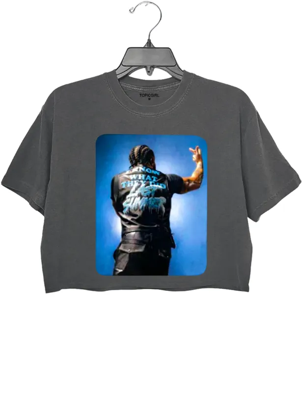 Drake Ice Man Crop Top made by Topic Girl