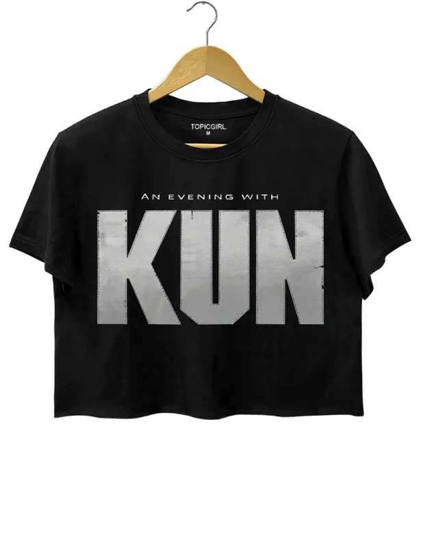 Ikun An Evening With Kun Crop Top made by Topic Girl