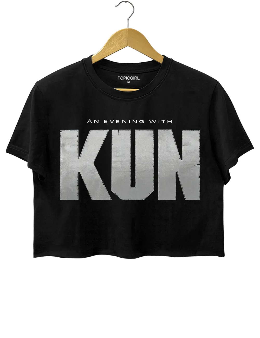 Ikun An Evening With Kun Crop Top sold by Topic Girl