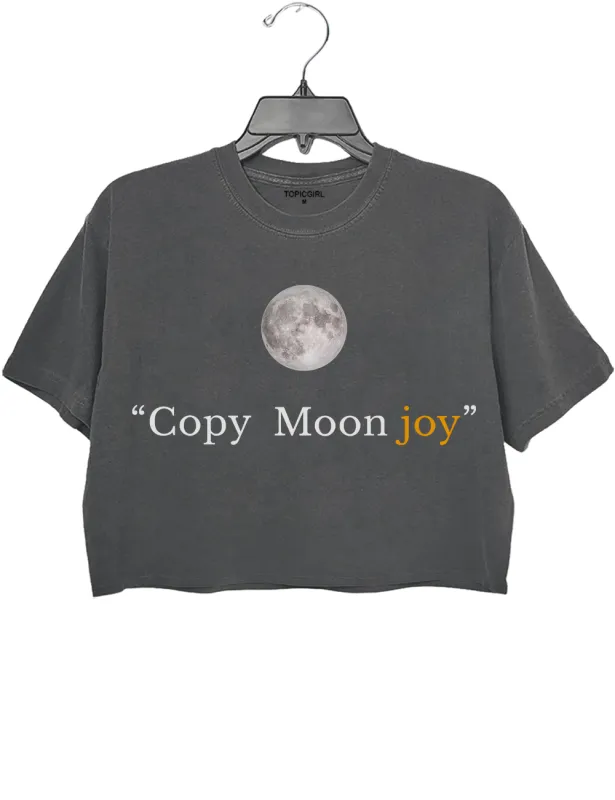 Copy Moon Joy Crop Top made by Topic Girl