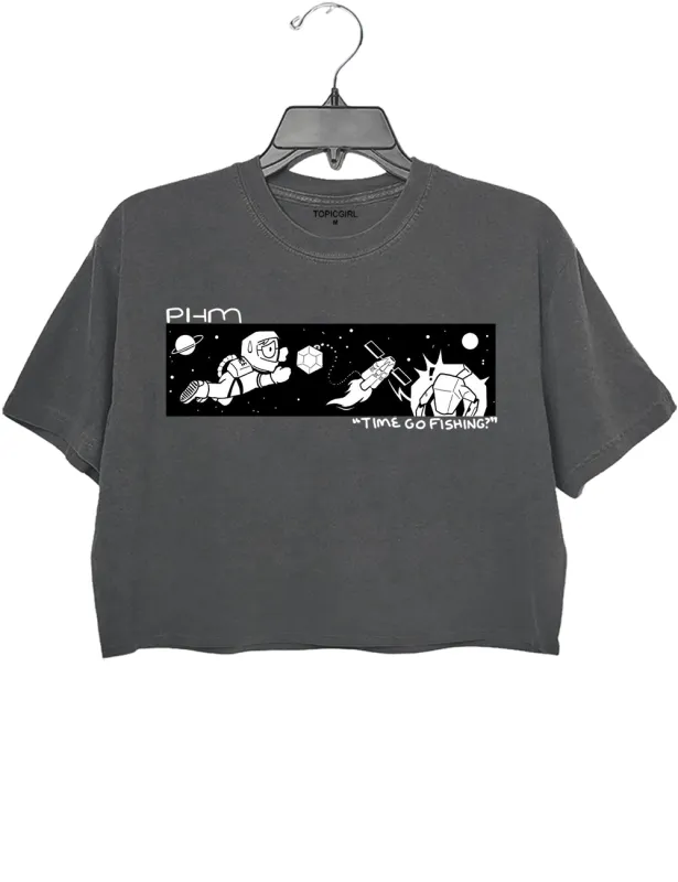 Phm Fishing Crop Top made by Topic Girl