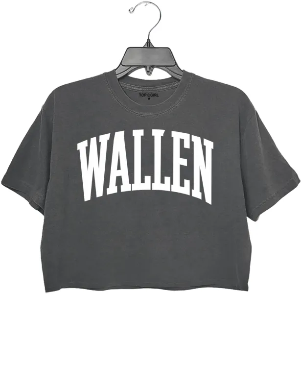 Country Concert Morgan Wallen Crop Top made by Topic Girl