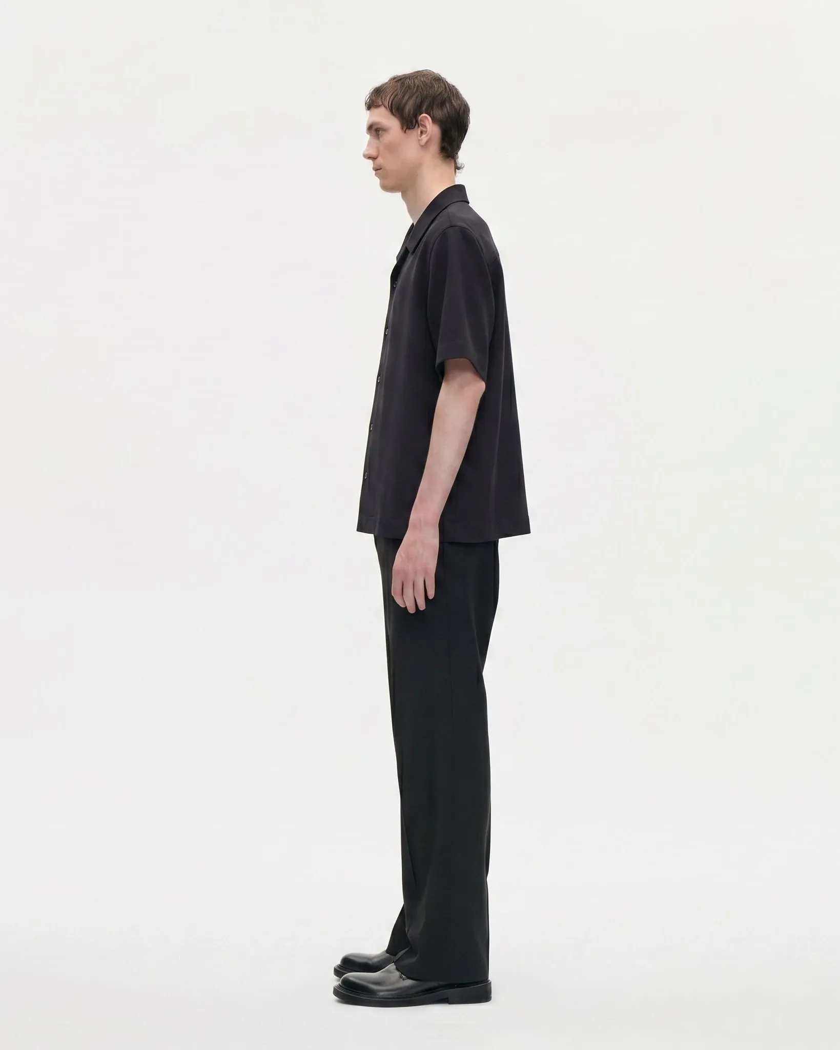Wander Shirt Sheer Wool 009 Black sold by Berner Kuhl product image thumbnail 2