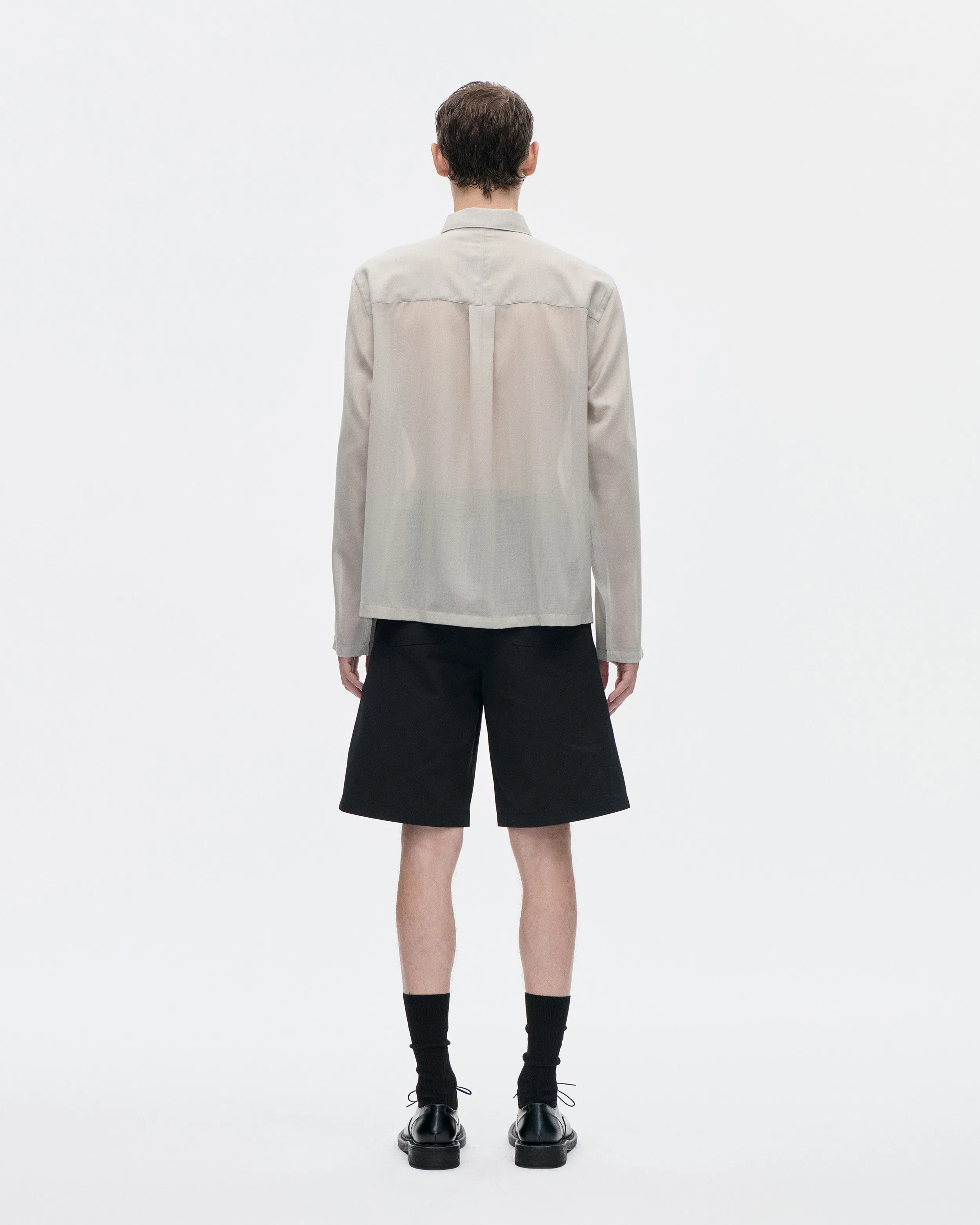 Cordial Shirt 120s Merino 083 Light Grey sold by Berner Kuhl product image thumbnail 3