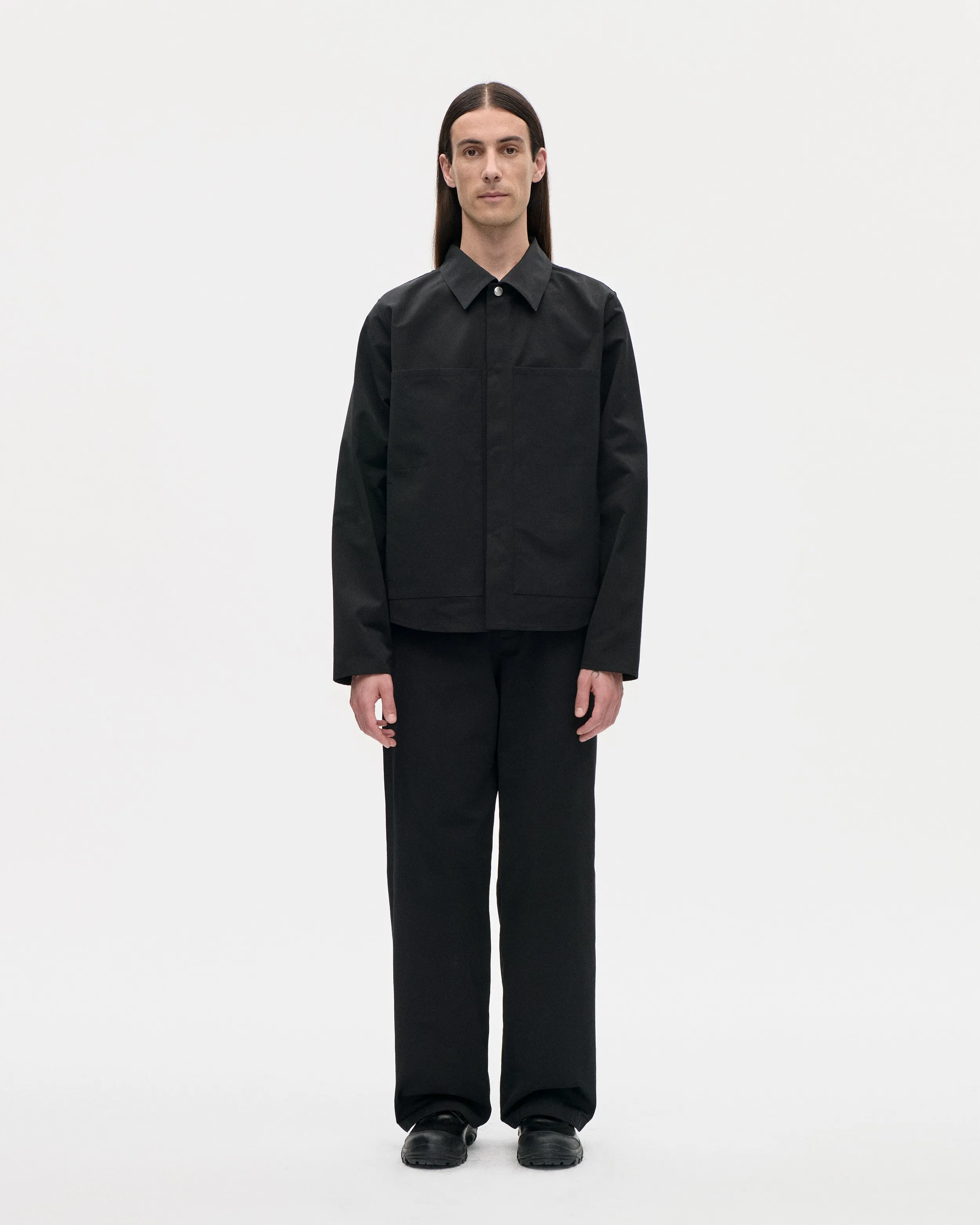 Work Shirt Ottoman 009 Black sold by Berner Kuhl