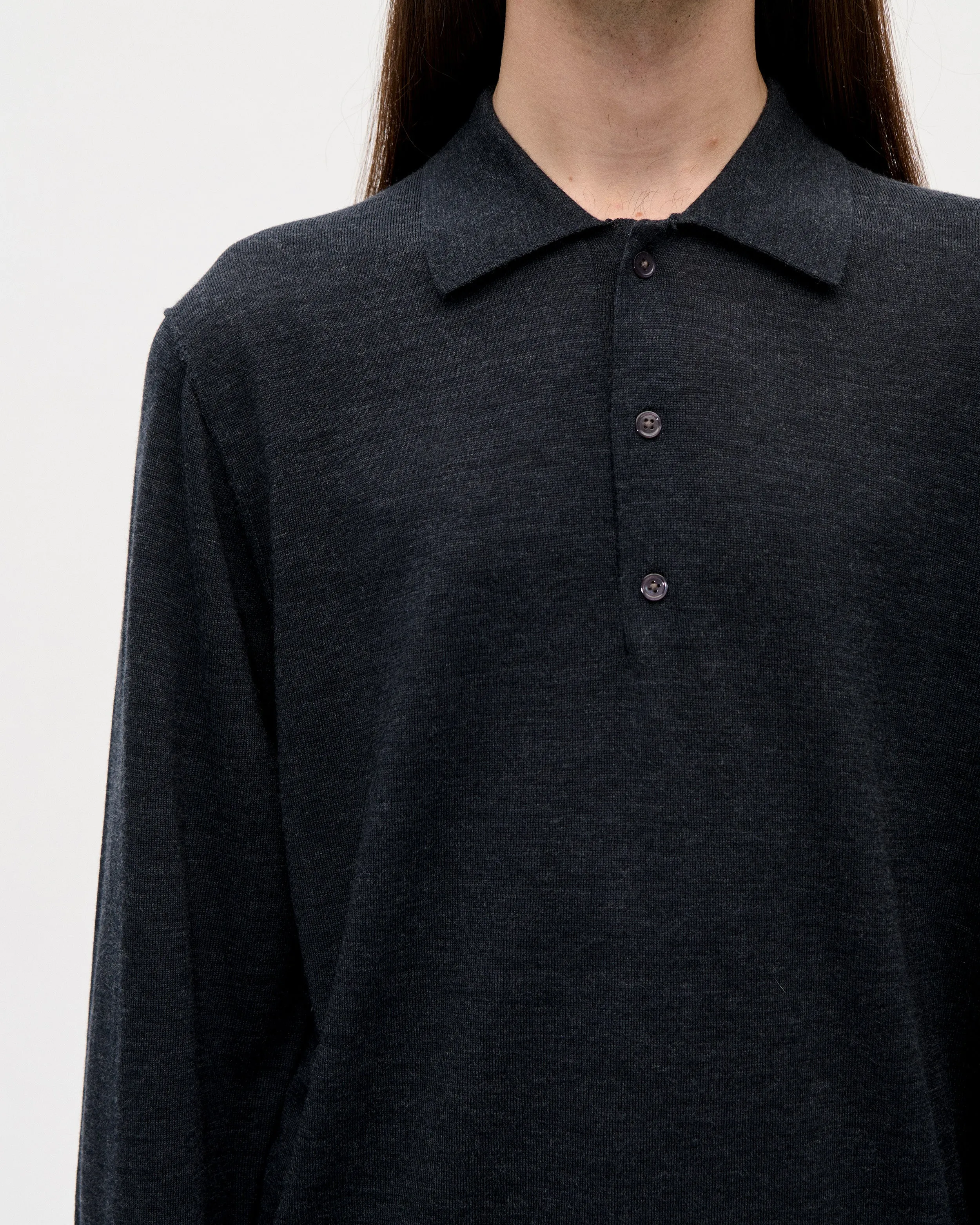 Polo 16GG Wool 008 Charcoal sold by Berner Kuhl product image thumbnail 4