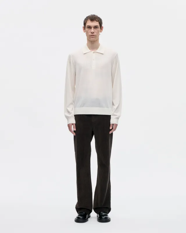 Polo 16GG Wool 002 Off White made by Berner Kuhl