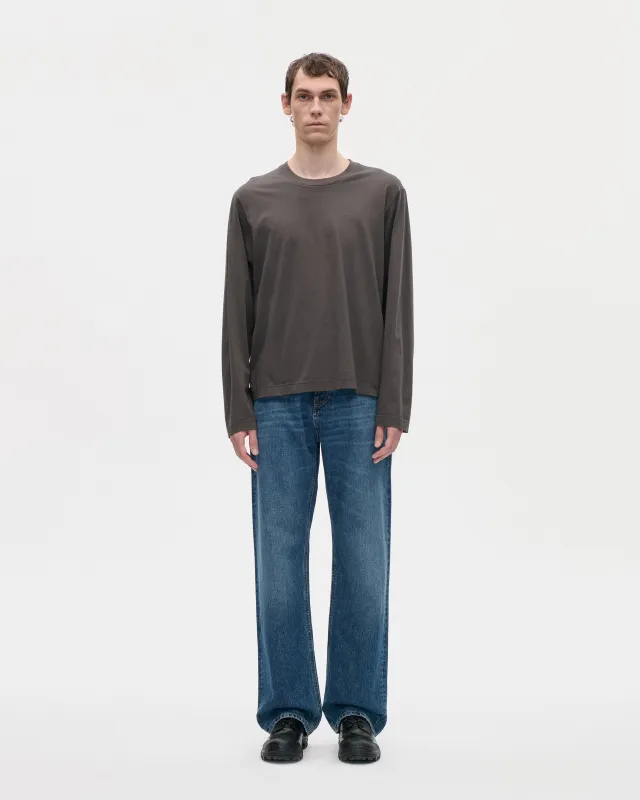 Seam Tee LS 140 081 Grey made by Berner Kuhl