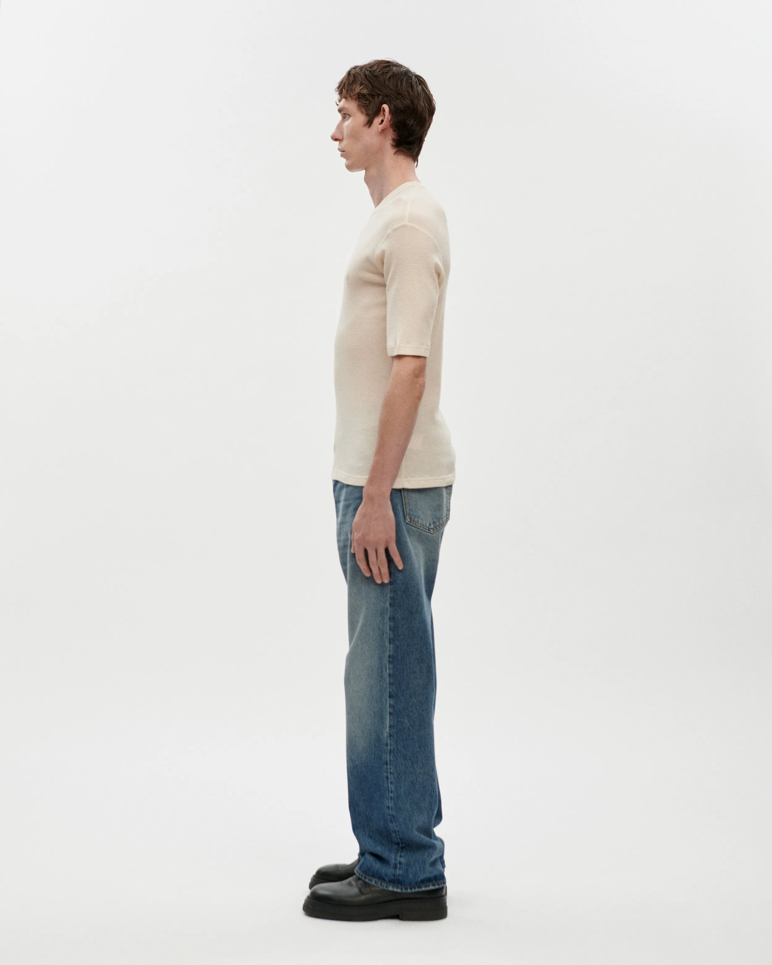 Base Tee Army Wool 002 Off White sold by Berner Kuhl product image thumbnail 2