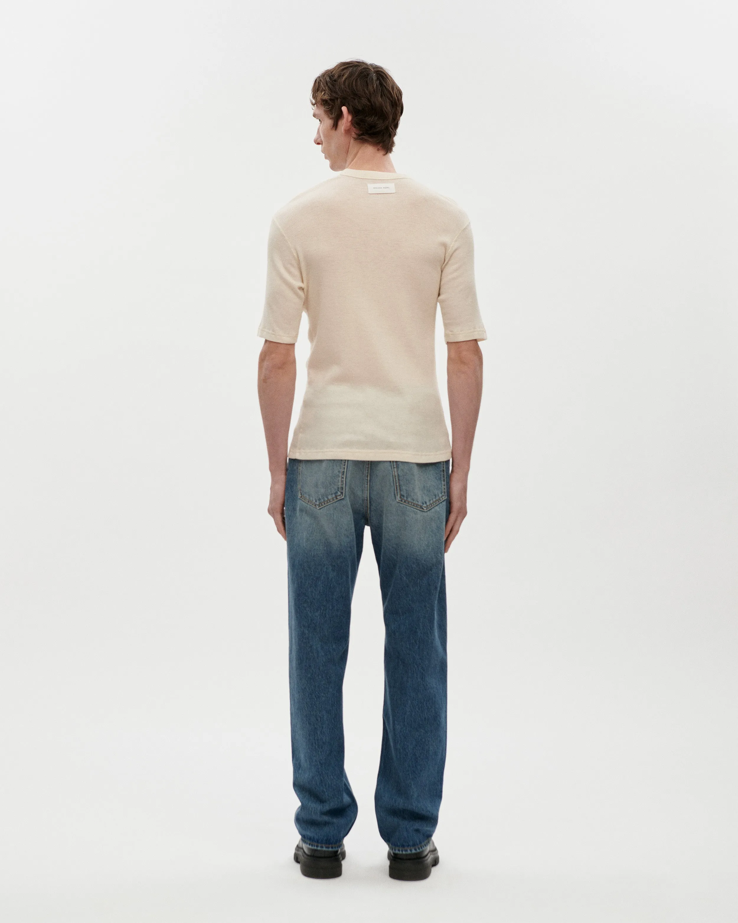 Base Tee Army Wool 002 Off White sold by Berner Kuhl product image thumbnail 3
