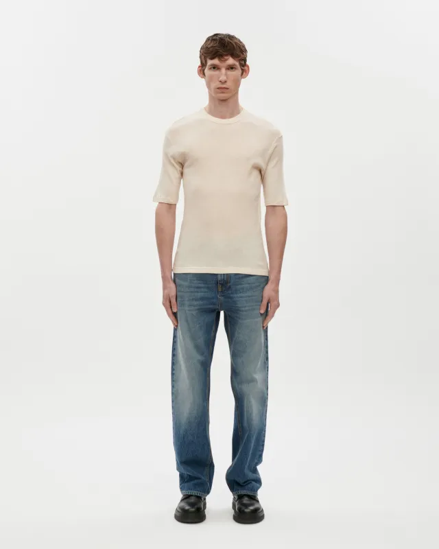 Base Tee Army Wool 002 Off White made by Berner Kuhl