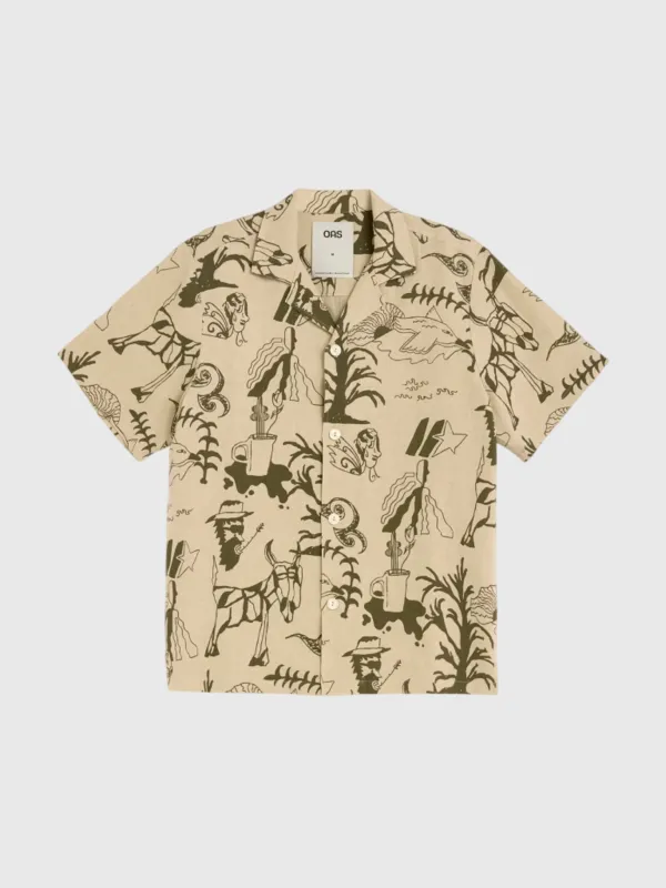 OAS Men's Poplan Cuba Shirt made by OAS