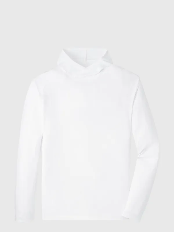 Peter Millar Crown Sport Men's Featherweight Performance Sun Shirt Hoodie sold by Saint Bernard