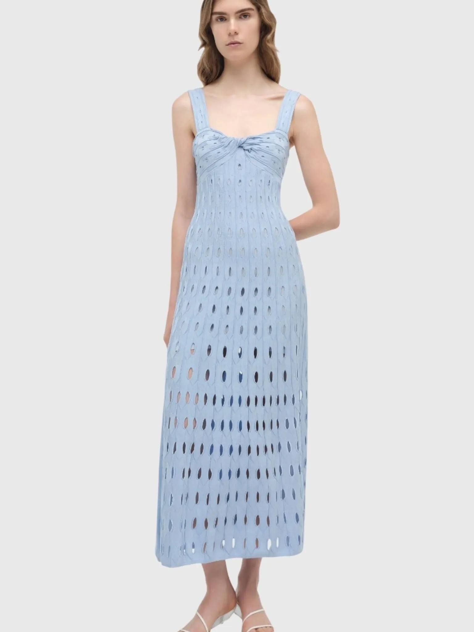 Simkhai Women's Christina Knit Midi Dress sold by Saint Bernard