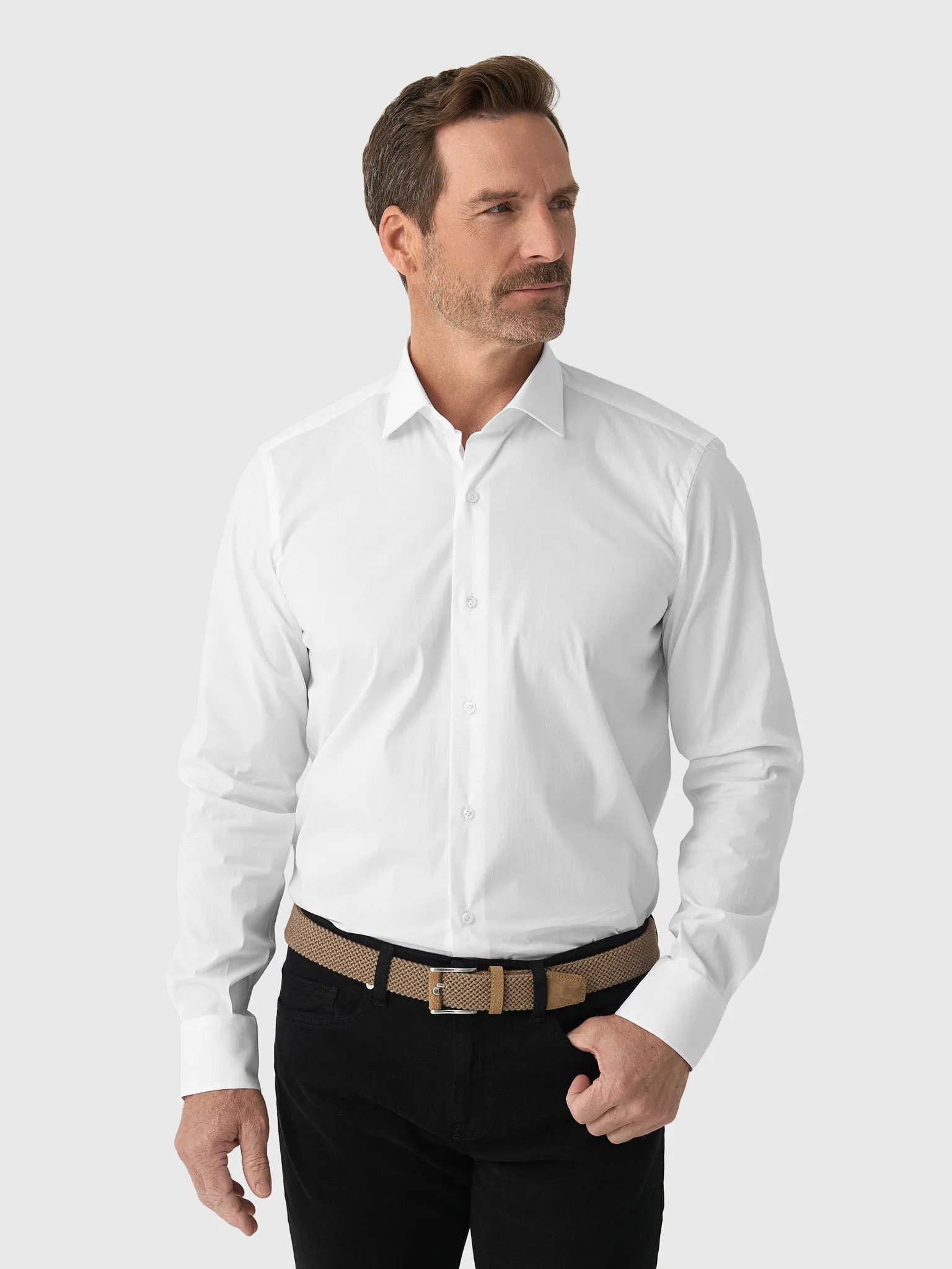 Maria Santangelo Men's Woven Shirt sold by Saint Bernard