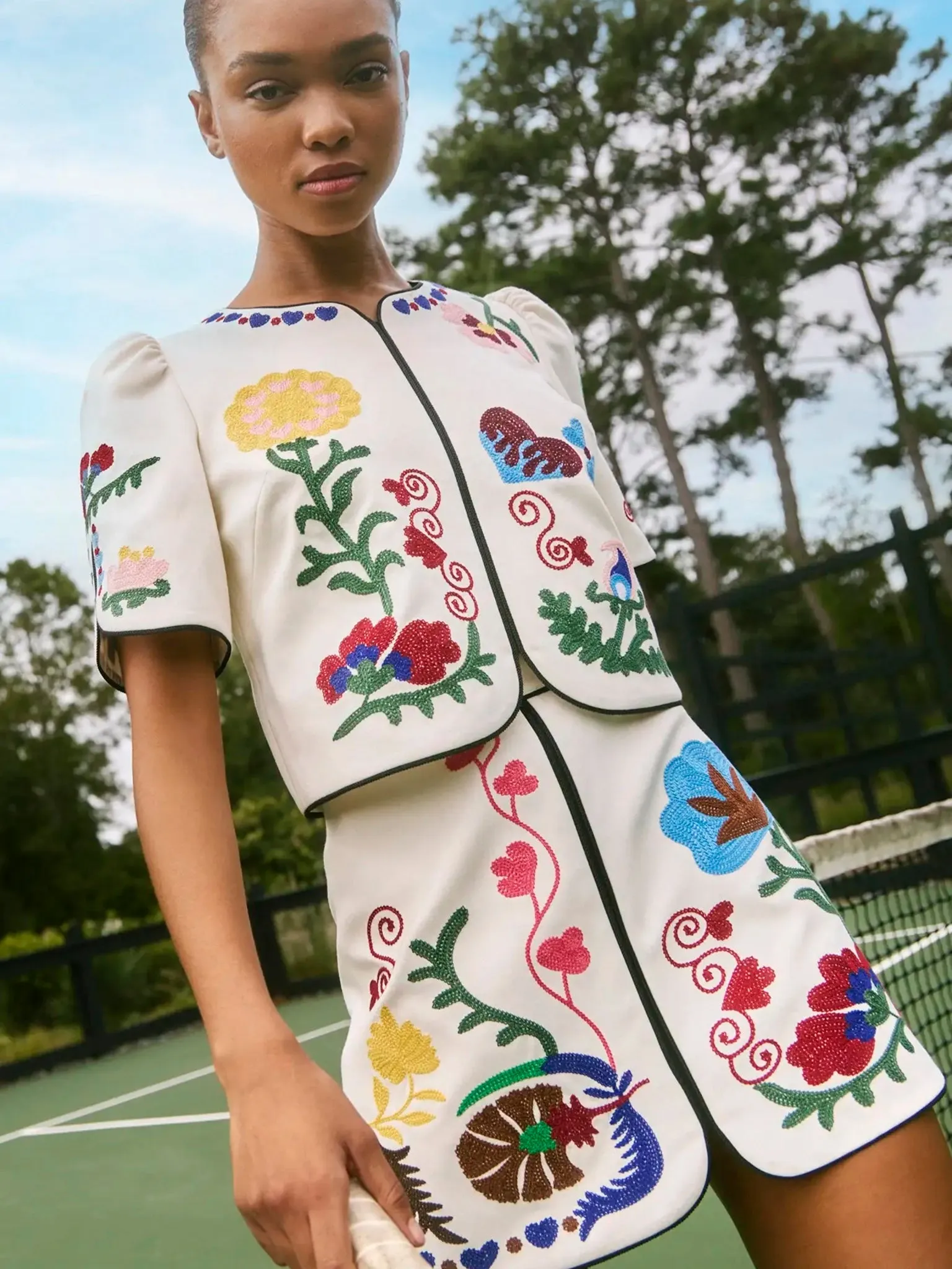 Hunter Bell Women's Dottie Mini Skirt sold by Saint Bernard product image thumbnail 2