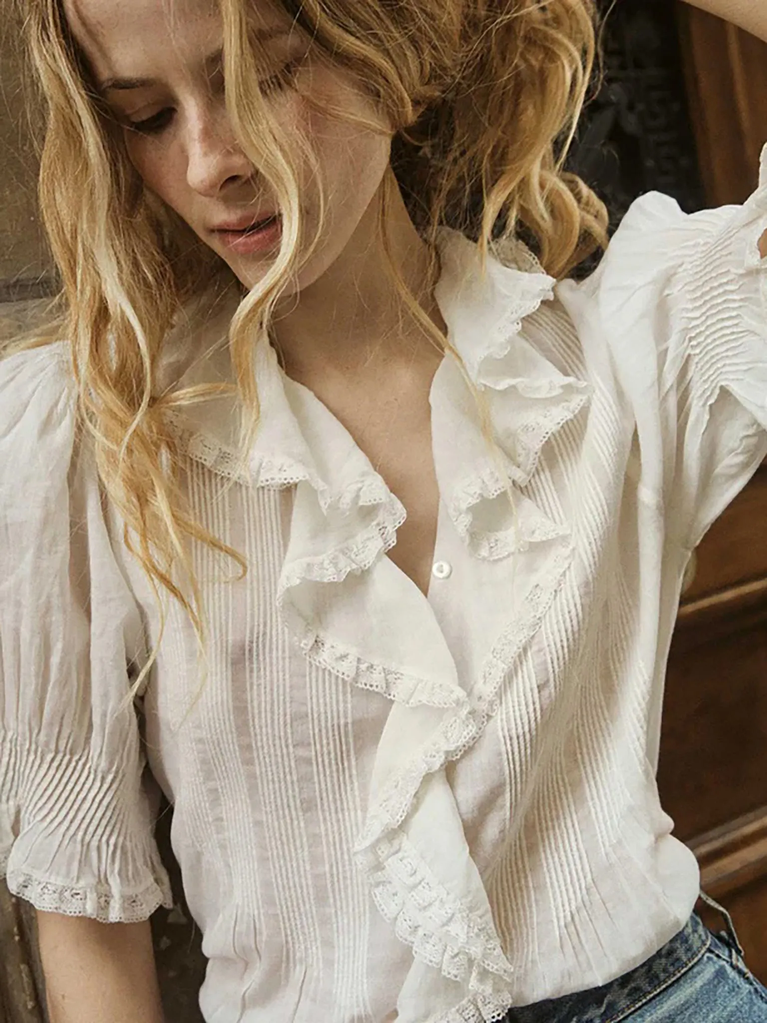 DÔEN Women's Henri Top sold by Saint Bernard product image thumbnail 2