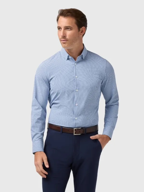 Mizzen+Main Men's Trim Leeward Dress Shirt sold by Saint Bernard
