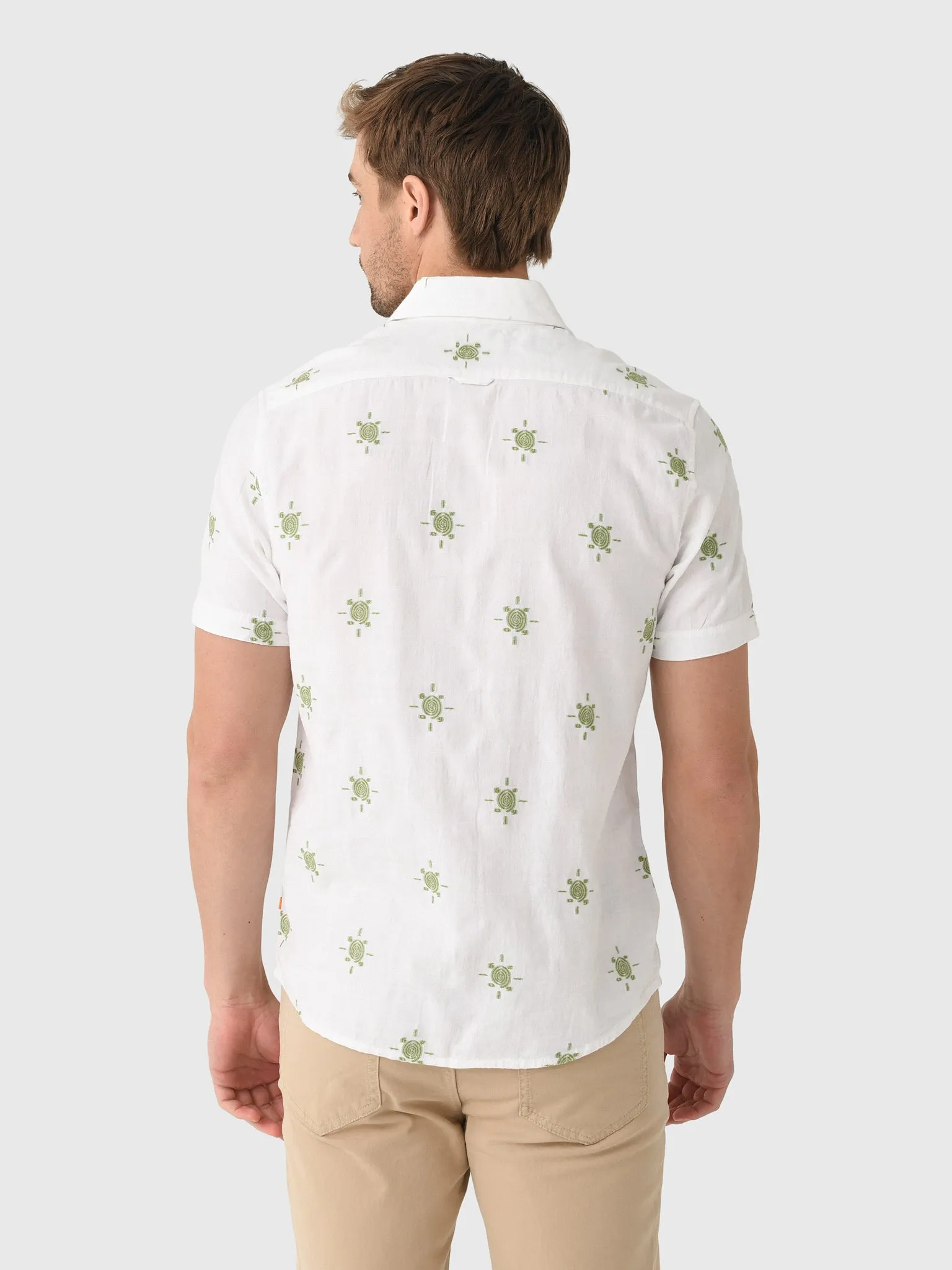 Far Afield Men's Jacquard Sun Shirt sold by Saint Bernard product image thumbnail 4