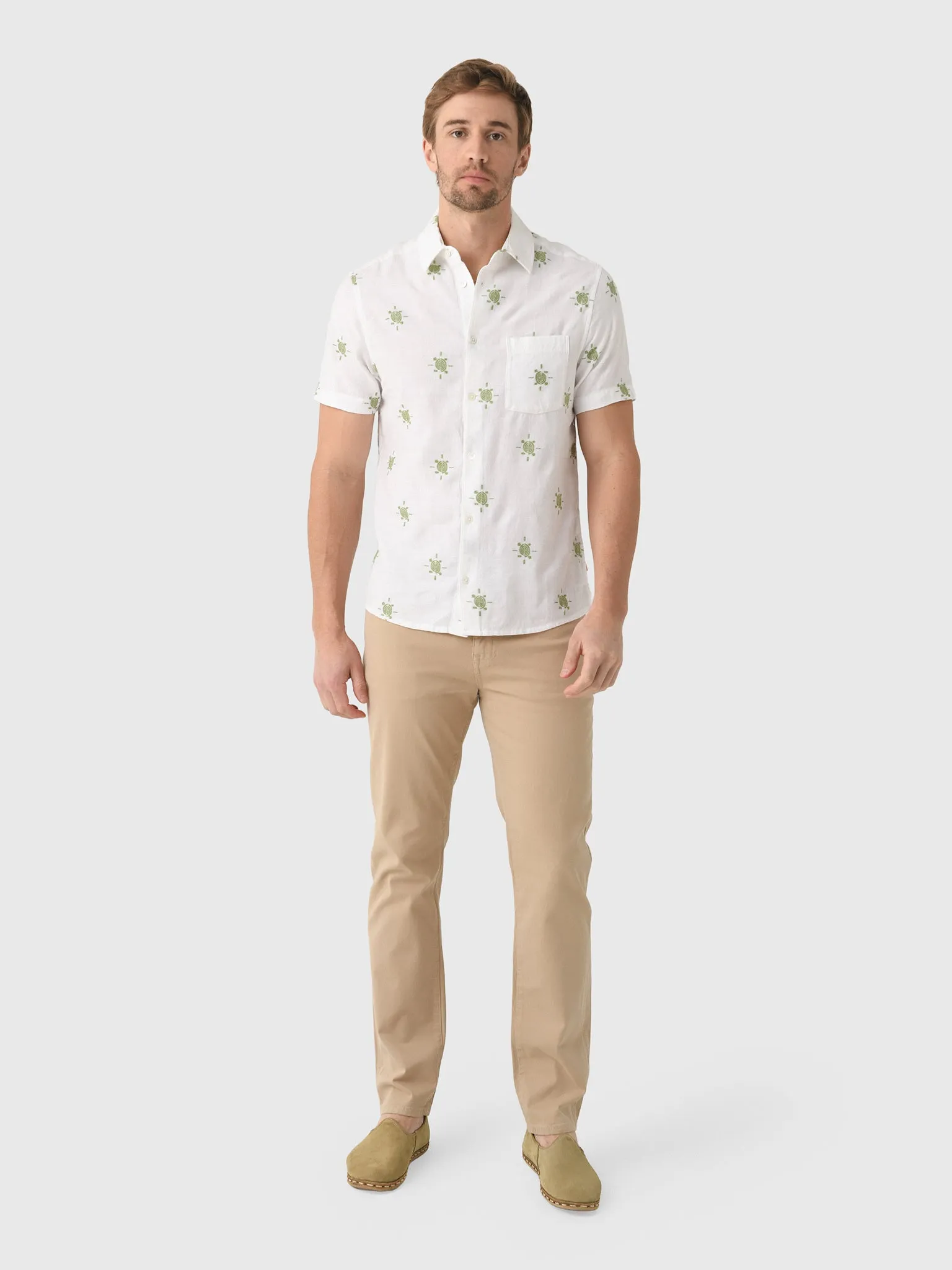 Far Afield Men's Jacquard Sun Shirt sold by Saint Bernard product image thumbnail 2