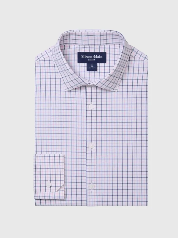 Mizzen+Main Men's Trim Leeward Dress Shirt sold by Saint Bernard