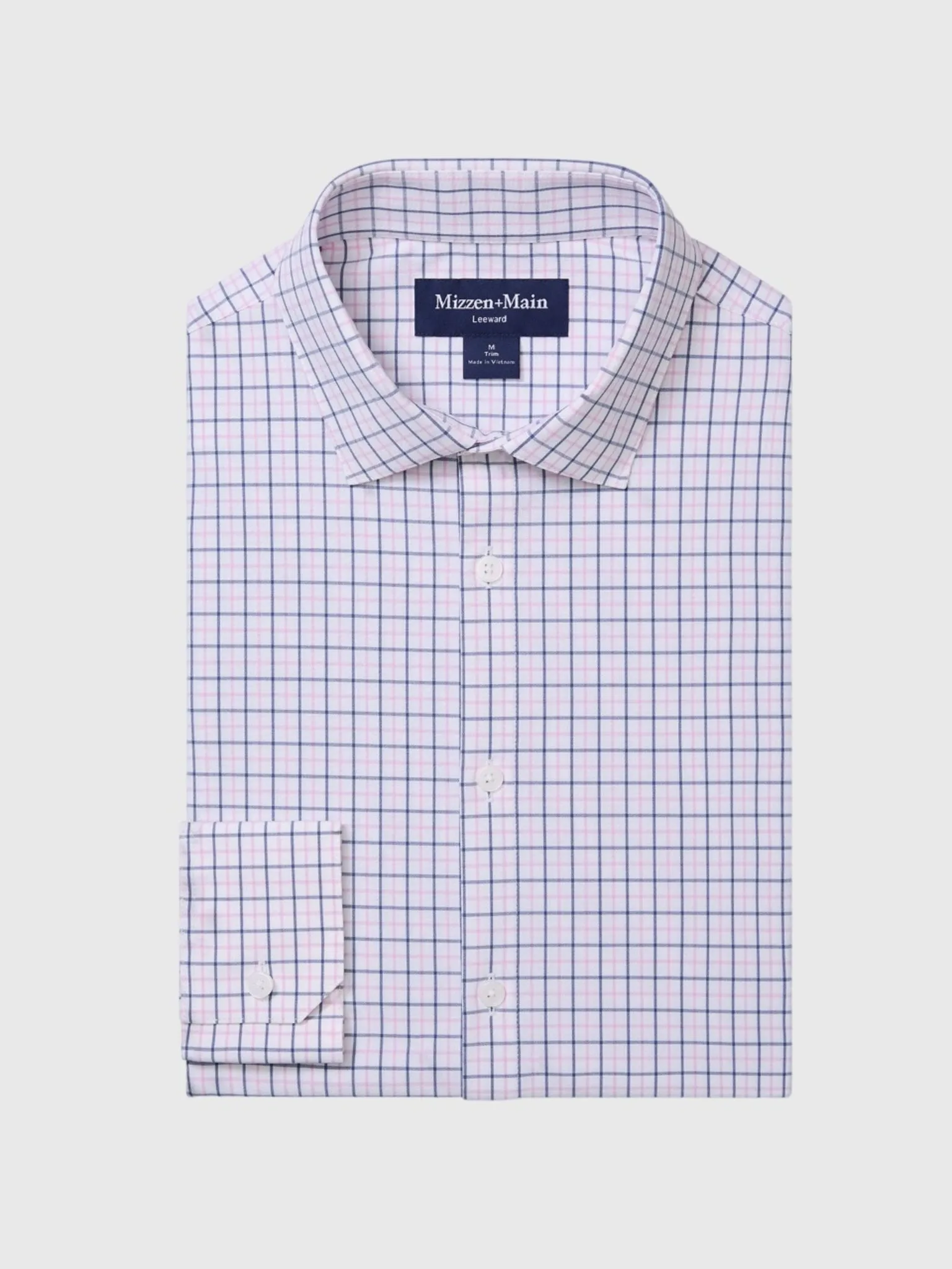 Mizzen+Main Men's Trim Leeward Dress Shirt sold by Saint Bernard