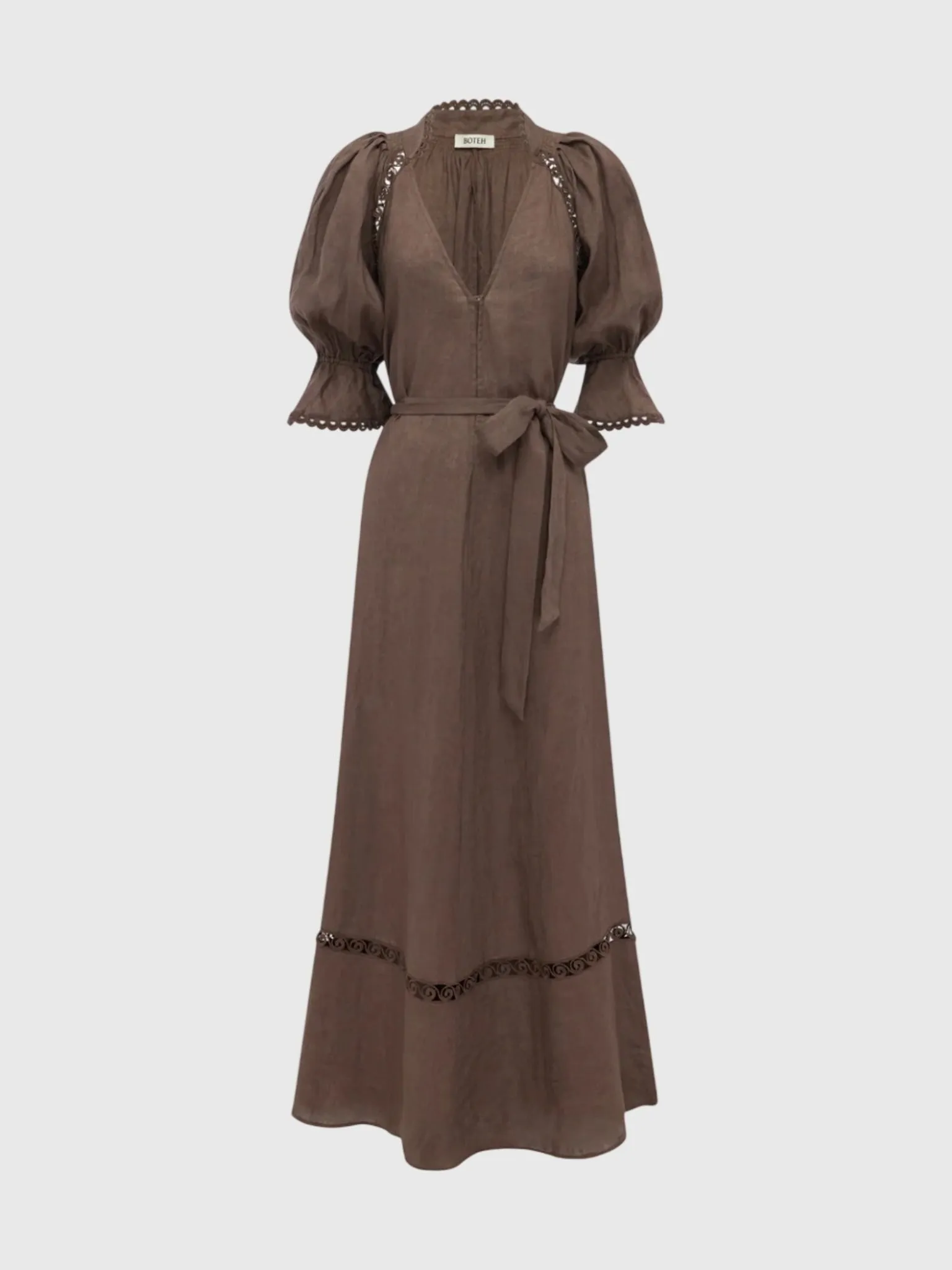 Boteh Women's Myra Smock Maxi Dress sold by Saint Bernard