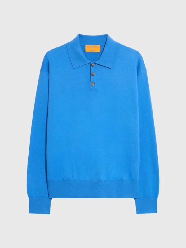 Guest In Residence Men's Allday Polo Sweater sold by Saint Bernard