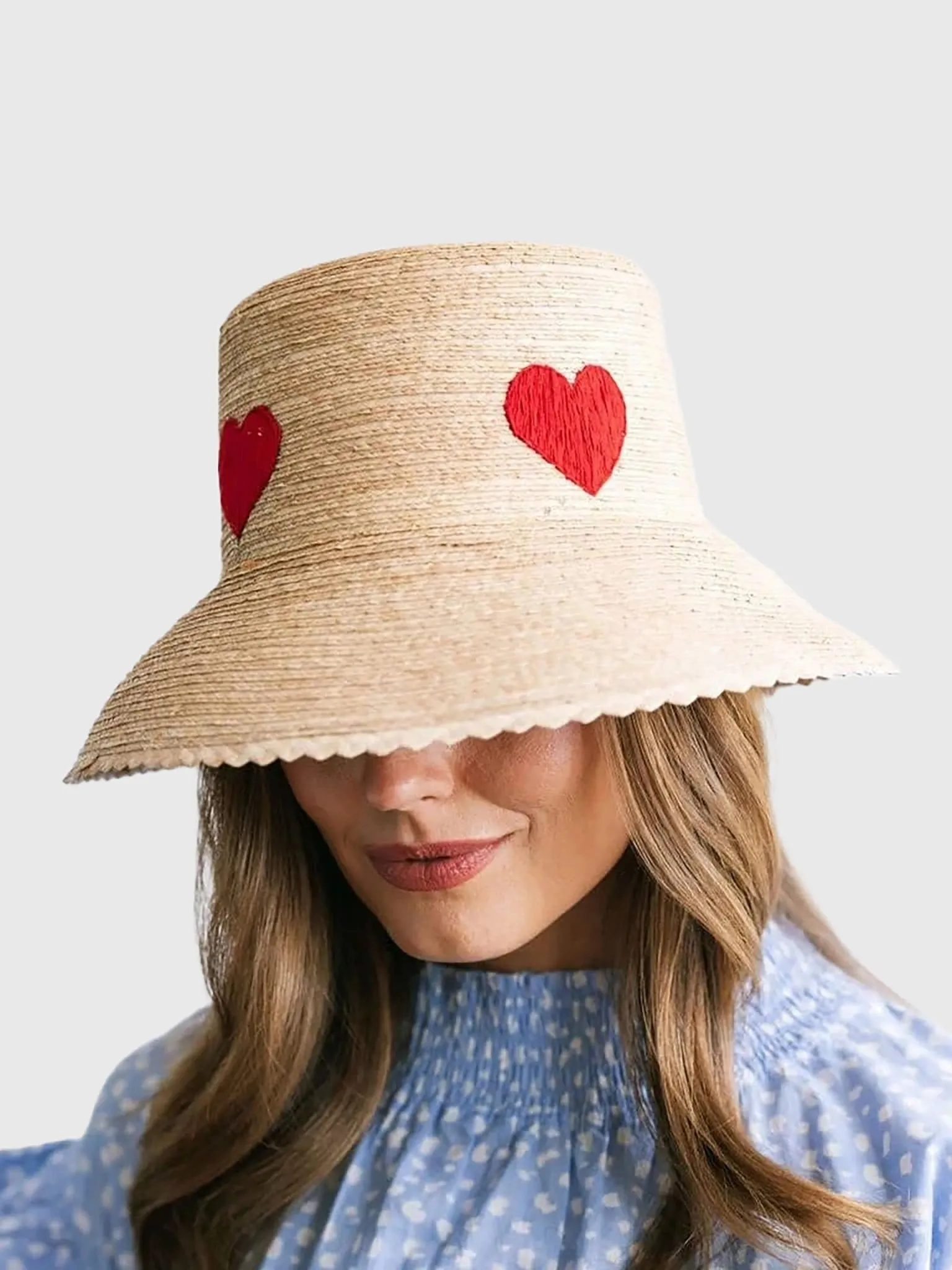 Sunshine Tienda Women's Heart Bucket Hat sold by Saint Bernard product image thumbnail 2