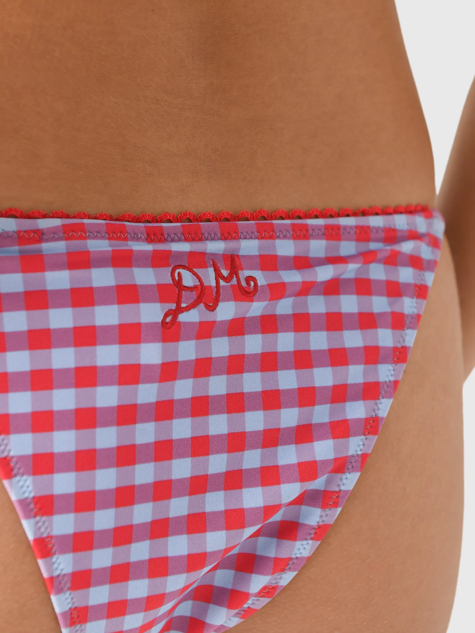 Damson Madder Women's Tie Side Bikini Bottom sold by Saint Bernard product image thumbnail 5