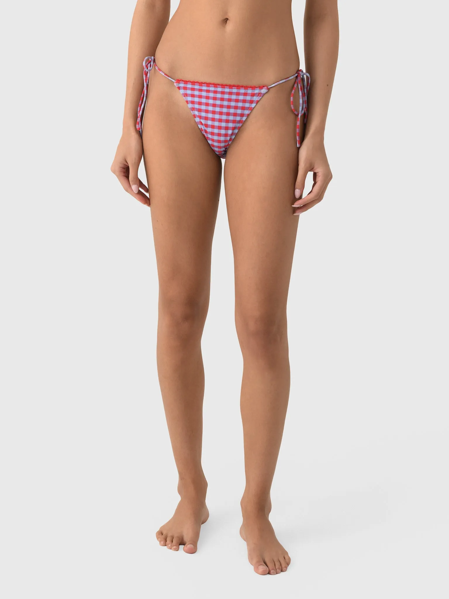 Damson Madder Women's Tie Side Bikini Bottom sold by Saint Bernard