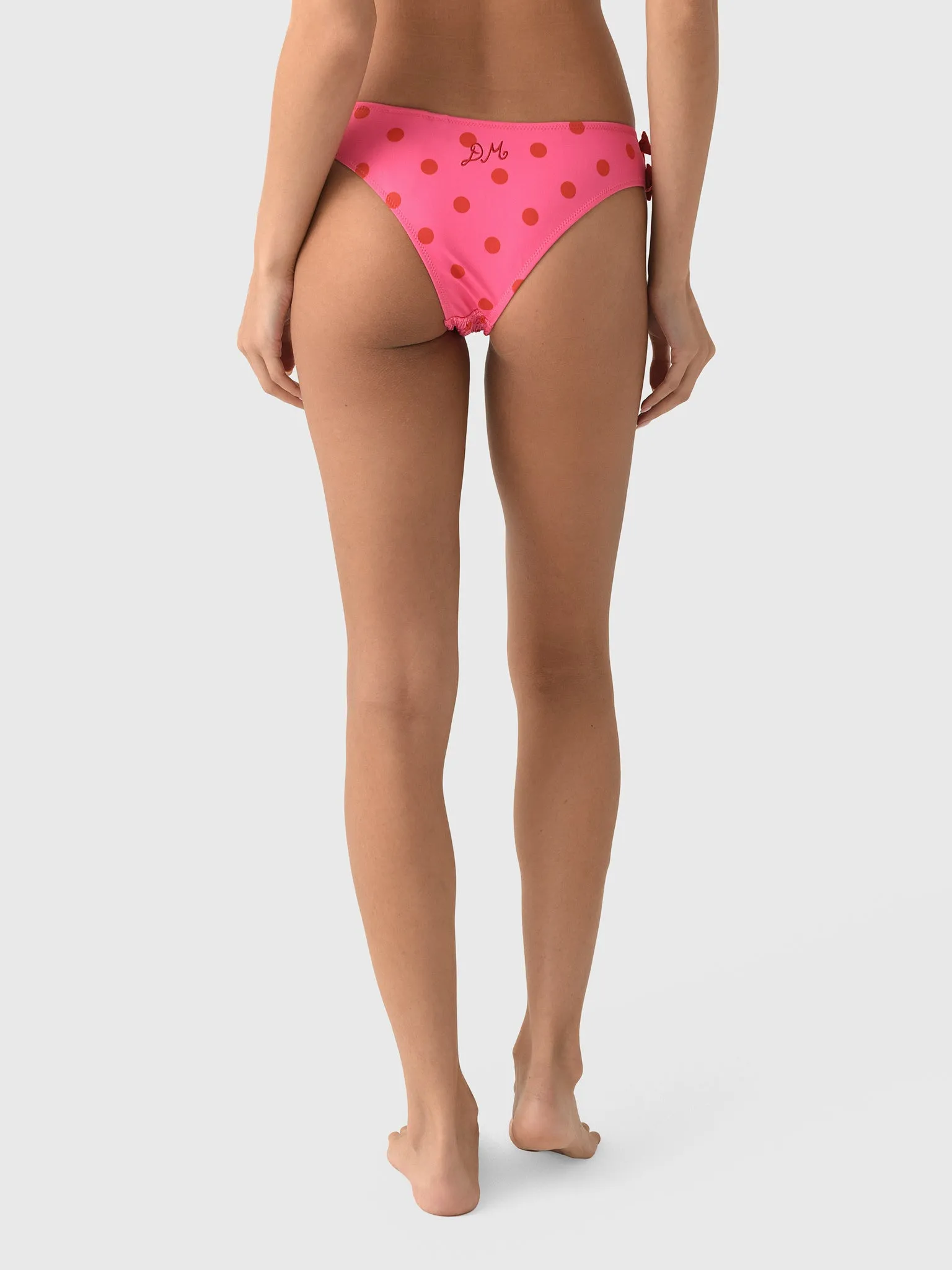 Damson Madder Women's Shirred Bow Bikini Bottom sold by Saint Bernard product image thumbnail 4