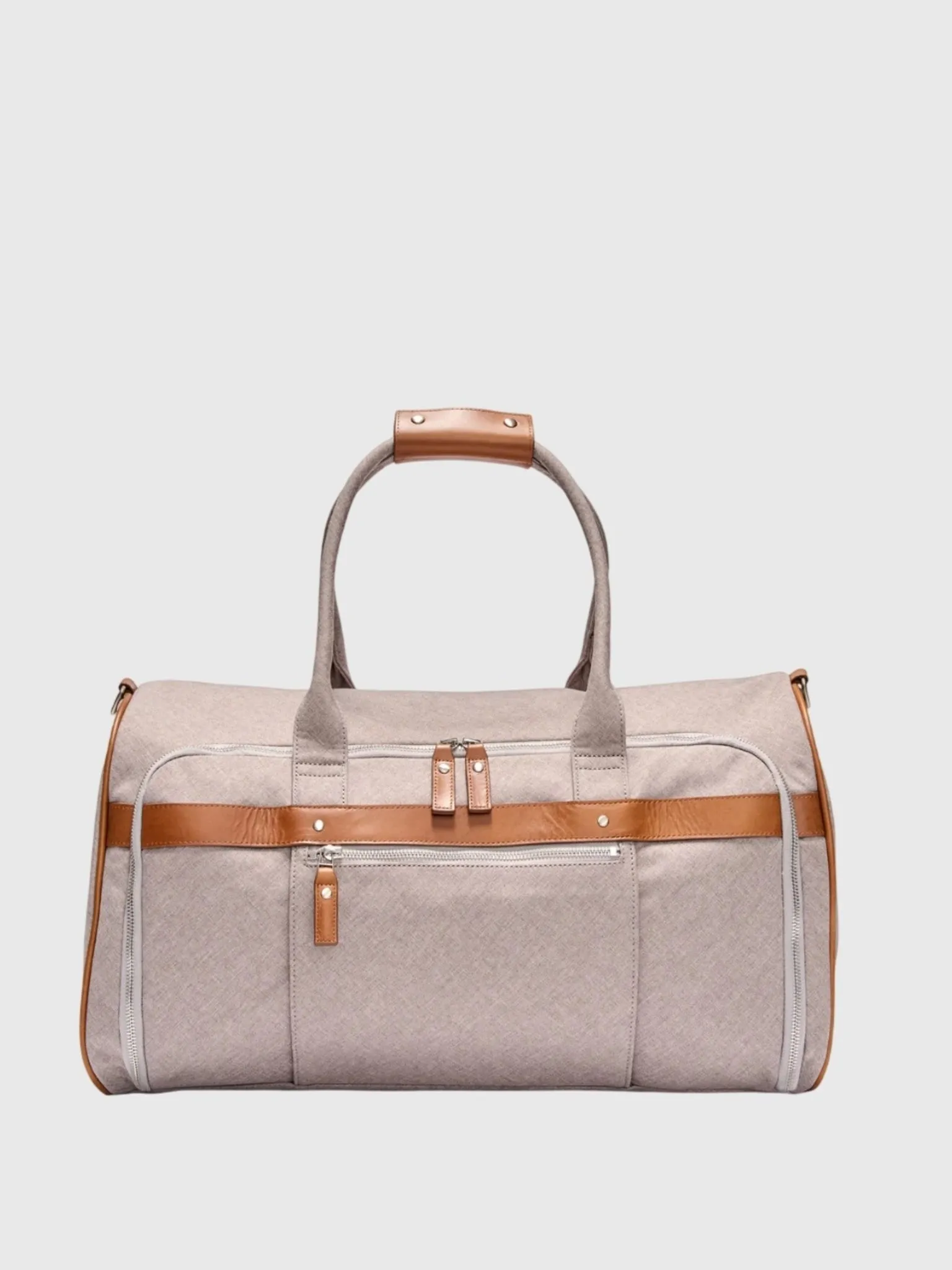 Johnnie-O Luxe Front Zip Duffel sold by Saint Bernard