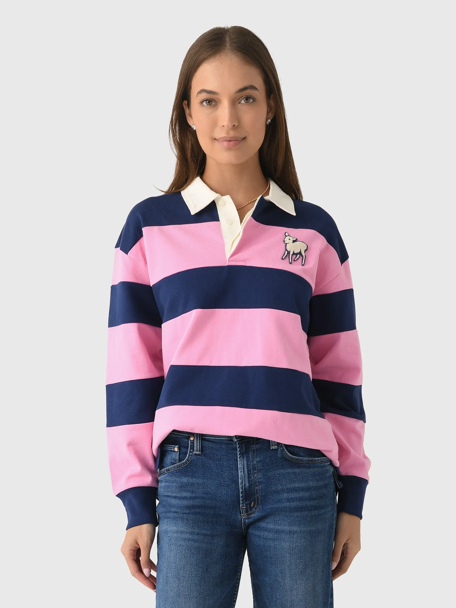 Mother Women's The Piece Huddle Shirt sold by Saint Bernard