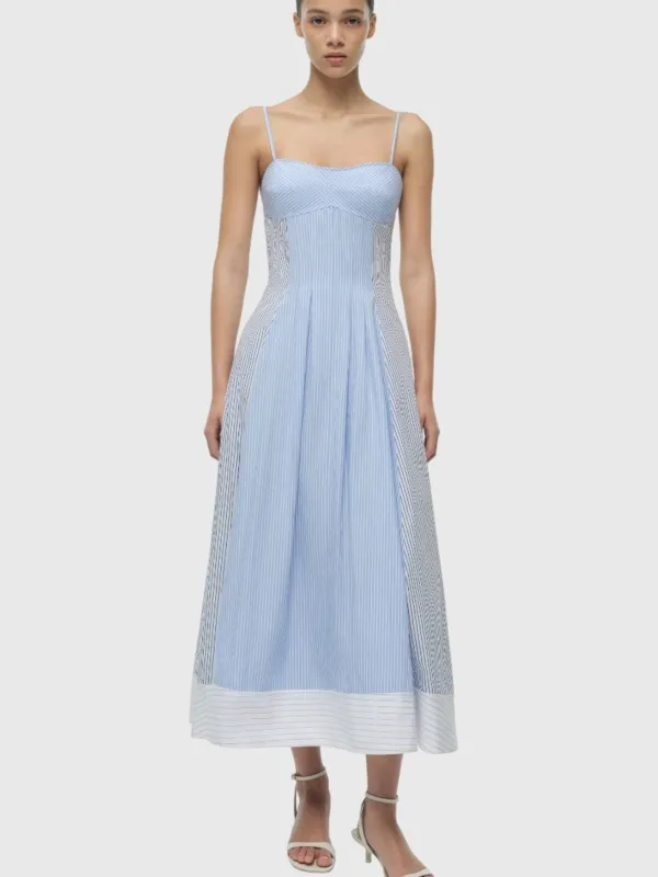 Simkhai Women's Chamberlain Cotton Midi Dress sold by Saint Bernard