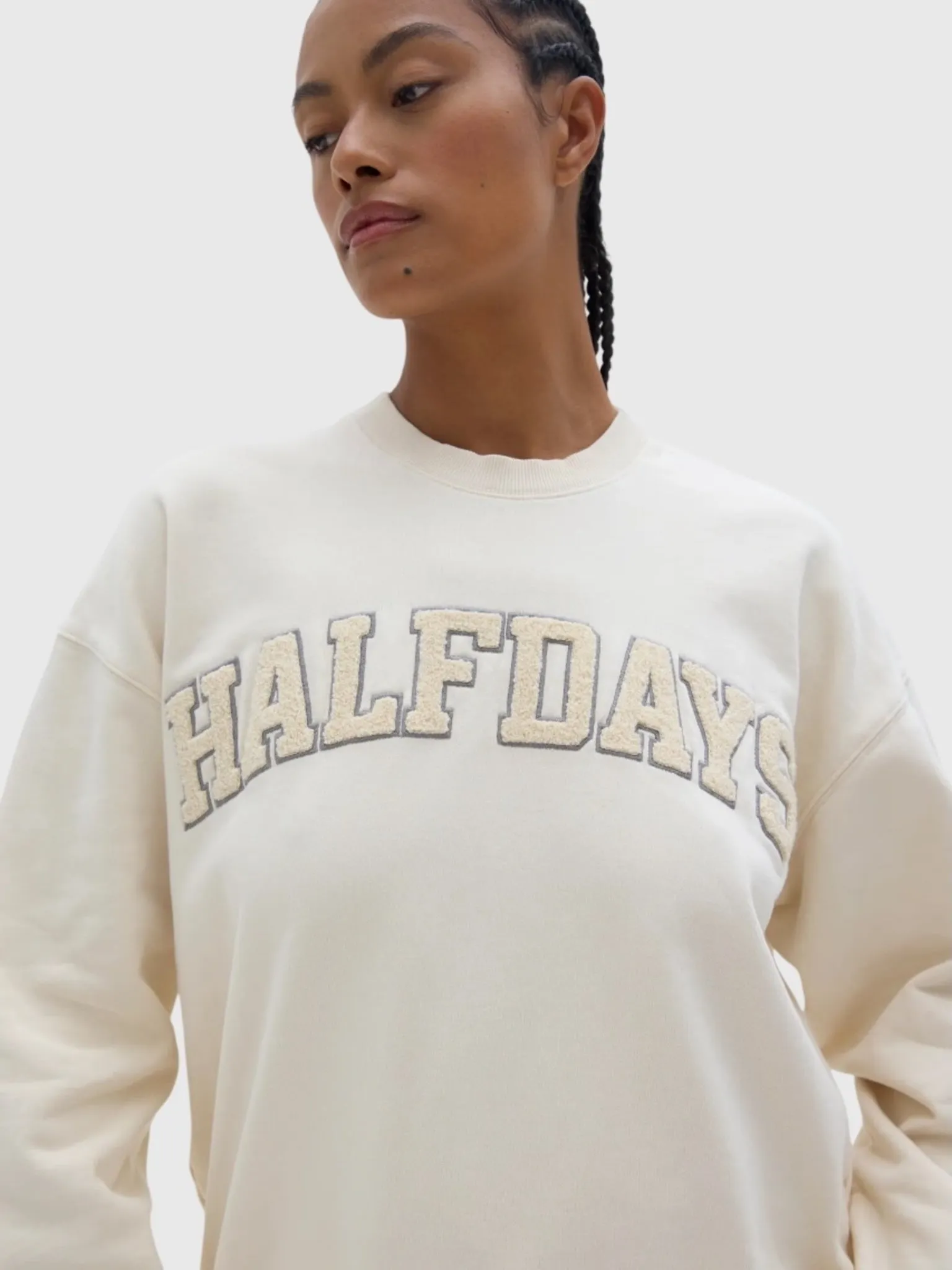 Halfdays Women's Halfdays Sweatshirt sold by Saint Bernard product image thumbnail 2