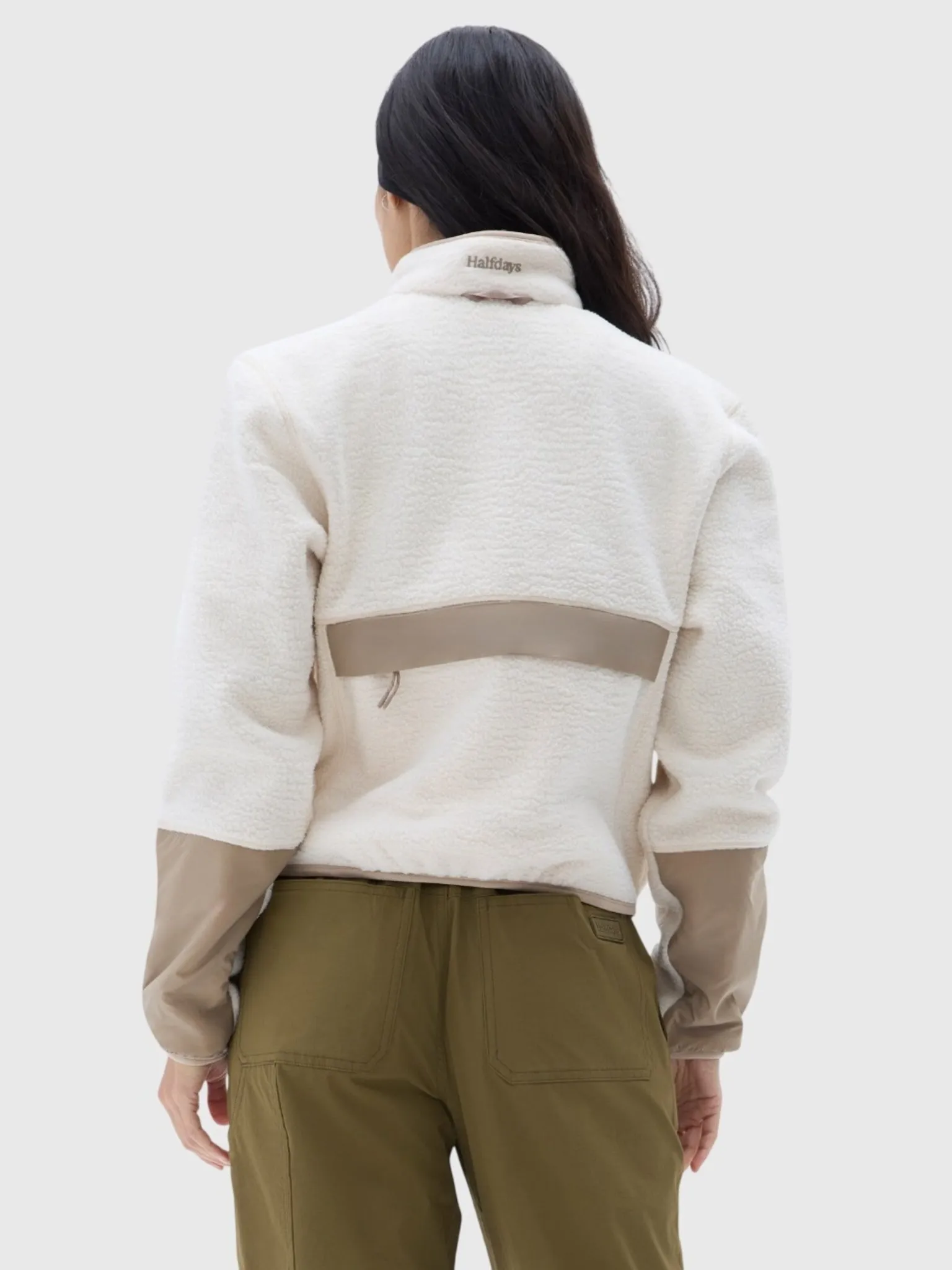 Halfdays Women's Chapelle Fleece Jacket sold by Saint Bernard product image thumbnail 2