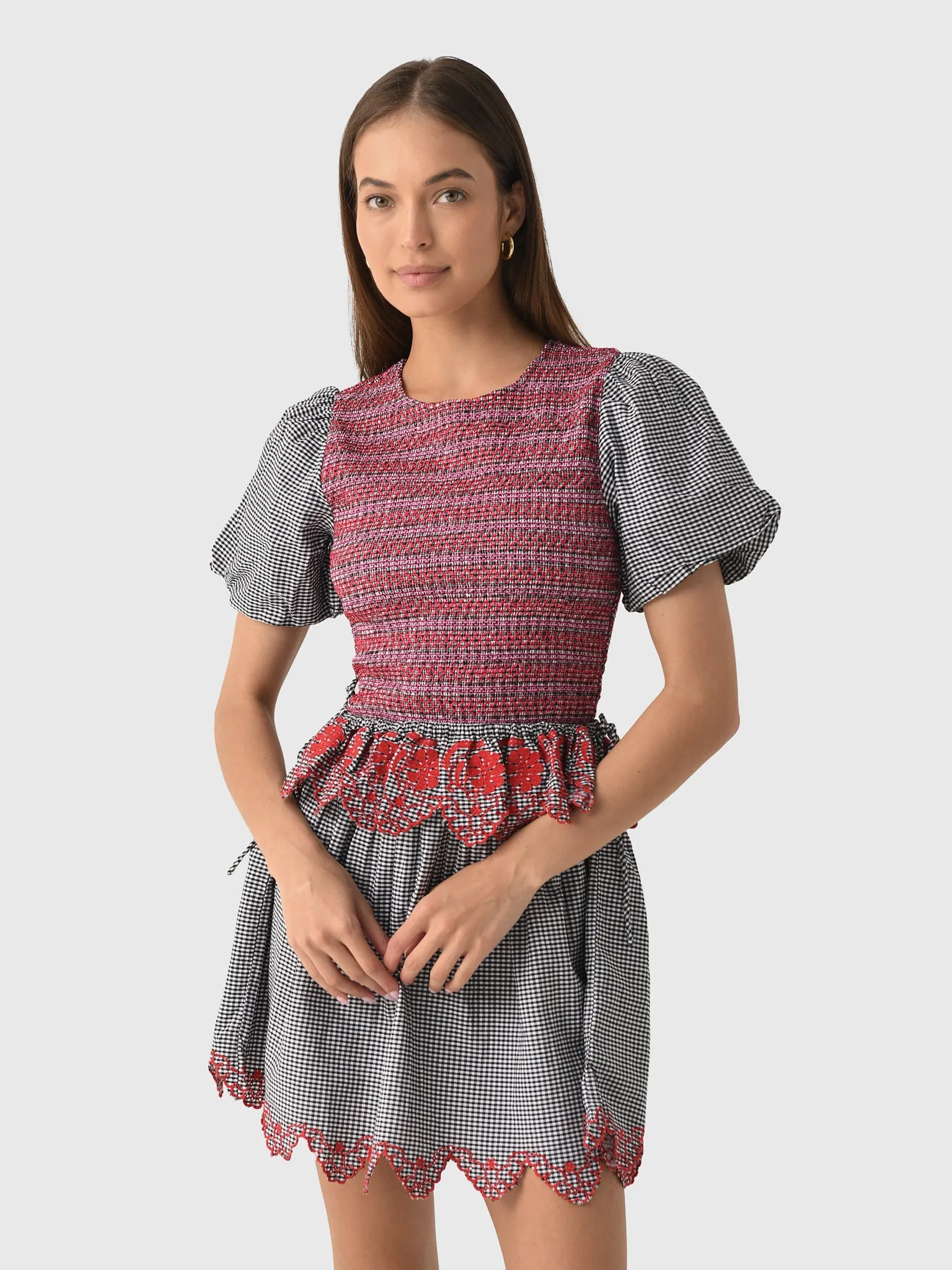 Damson Madder Women's Audrey Mini Dress sold by Saint Bernard