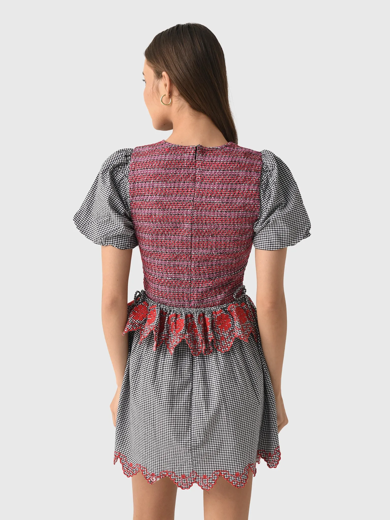 Damson Madder Women's Audrey Mini Dress sold by Saint Bernard product image thumbnail 4