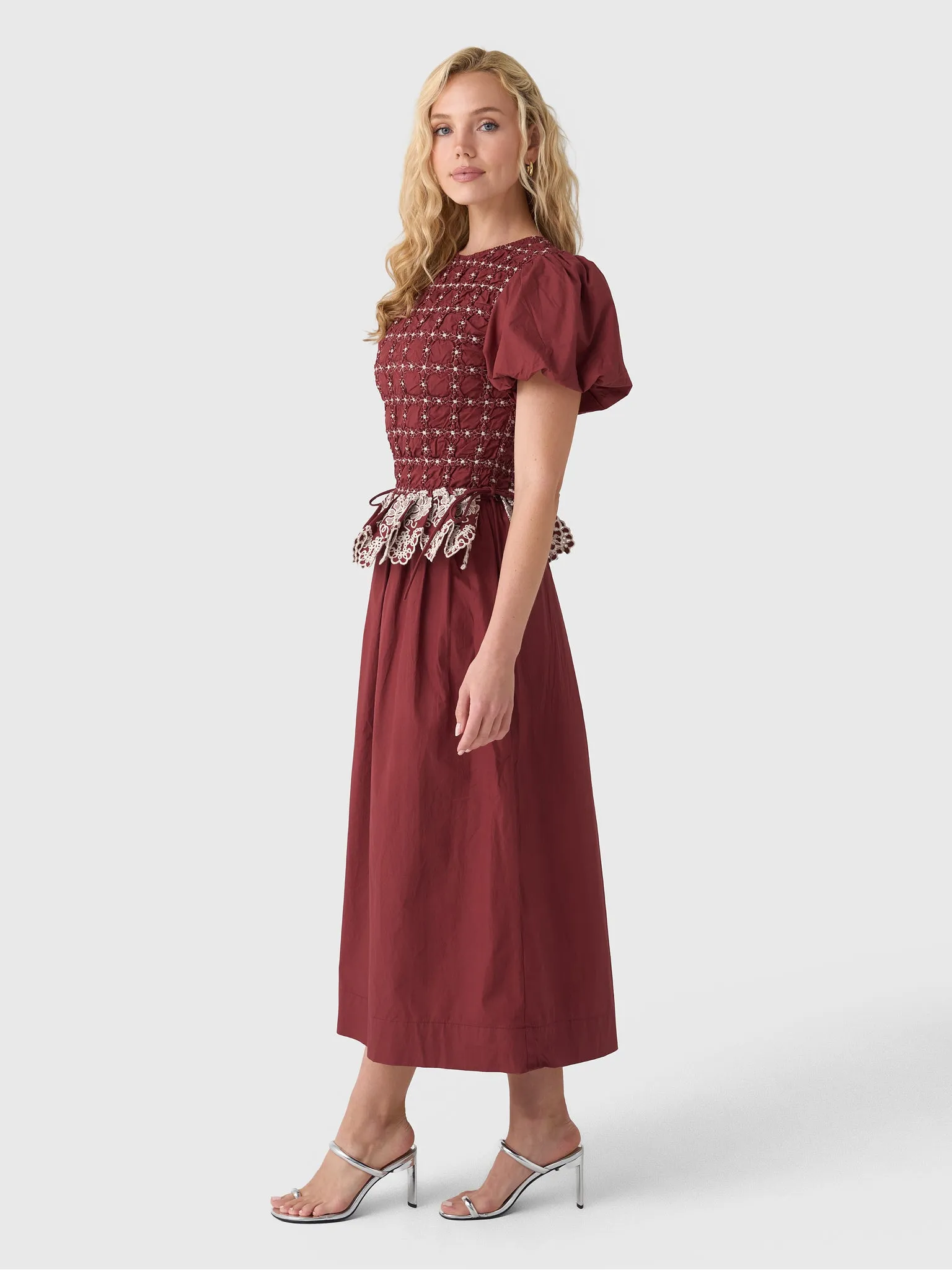 Damson Madder Women's Audrey Midi Dress sold by Saint Bernard product image thumbnail 2