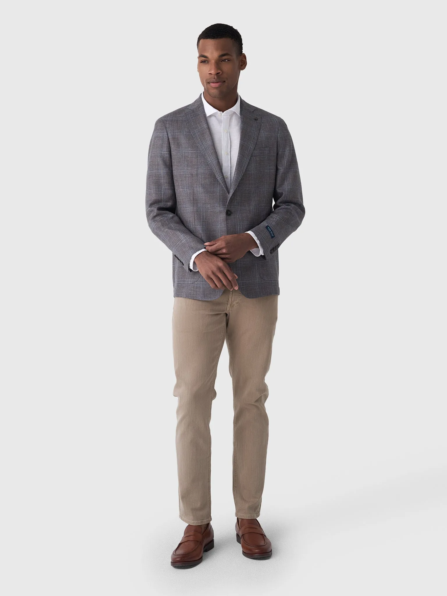 Peter Millar Crown Crafted Men's Pearce Plaid Soft Jacket sold by Saint Bernard product image thumbnail 2