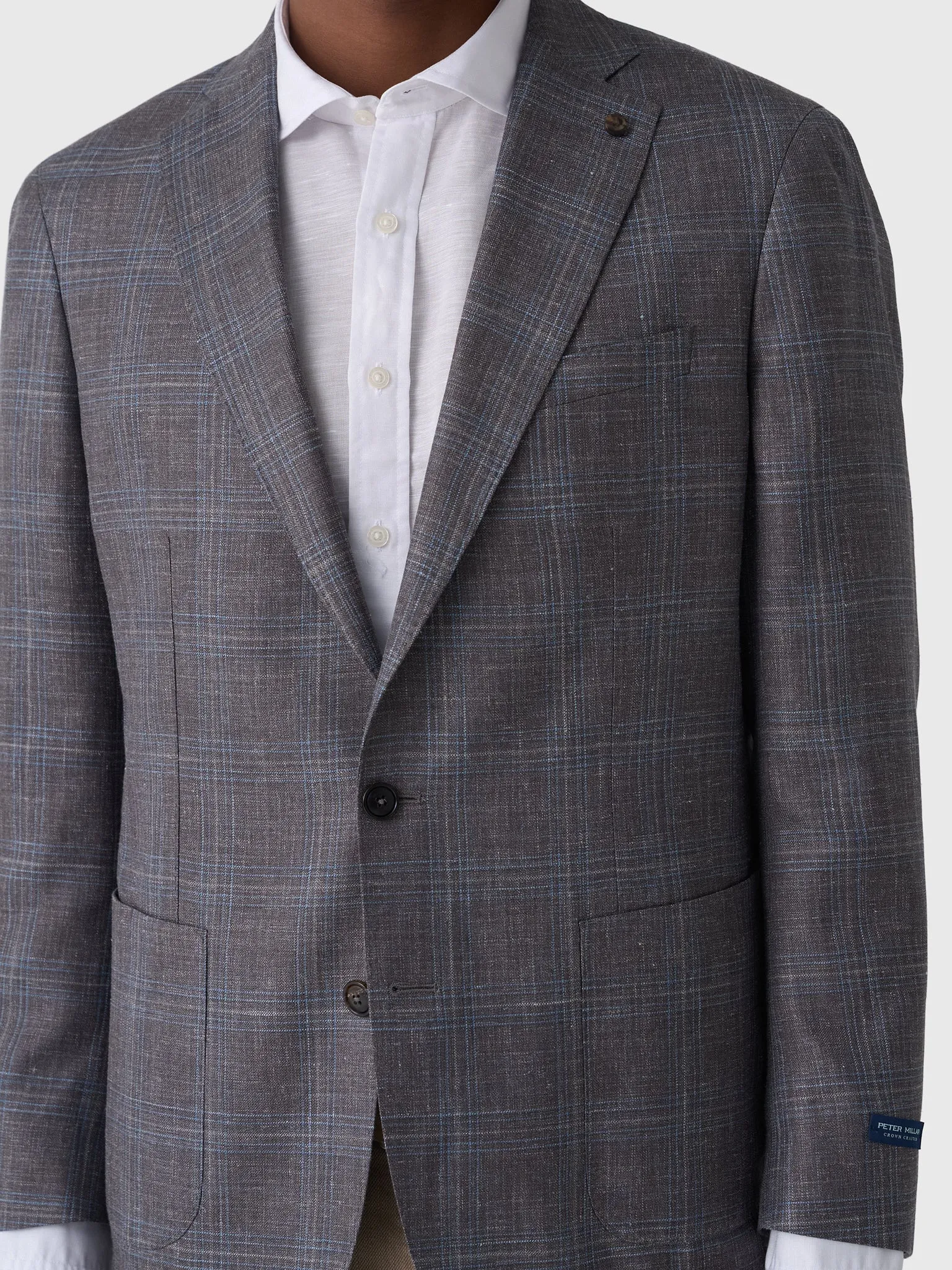 Peter Millar Crown Crafted Men's Pearce Plaid Soft Jacket sold by Saint Bernard product image thumbnail 5